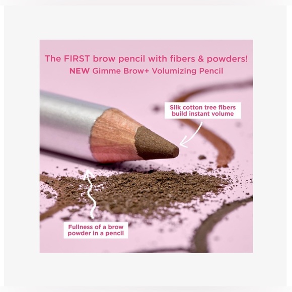 Benefit Gimme Brow + Volumizing Pencil- Warm Light Brown - Picture 5 of 10